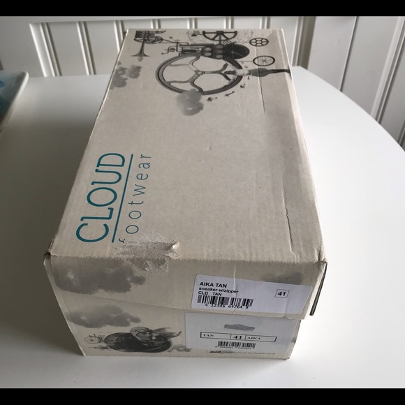 Cloud Footwear Leather Sneakers with Zipper NIB Sz 9.5-10 - Picture 9 of 9